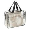 Waterproof Storage Bag Transparent PVC Tote Pouch for Building Blocks Beach Toys Toiletries