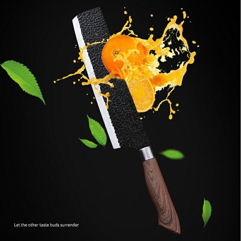 6 шт., набор кухонных ножей из нержавеющей стали, ножи шеф-повара, нож для нарезки мяса, нож для фруктов, овощечистка, ножницы