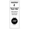 MUSIC NOMAD Diamond Coated Nut MN664 File, .105 inch,