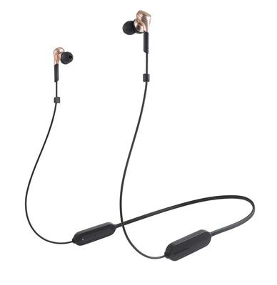 Беспроводные Bluetooth-наушники CGD с глубоким насыщенным звуком и медно-золотым звучанием Audio-Technica ATH-CKS660XBT, Басы, Басы, Микрофон,