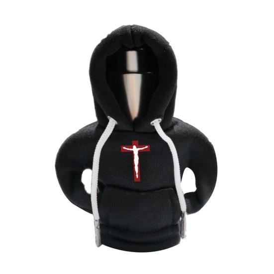 Yousheng Car Gear Shift Knob Hoodie Cover Cute Costume for Manual & Automatic Stick Shift Universal Car Interior Decor Fun Auto Accessory