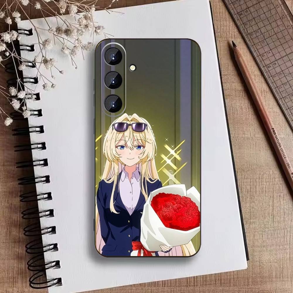 D-Watanare Anime Phone Case For Samsung Galaxy A73,A72,A71,A70,A52,A51 Others Soft Black Cover