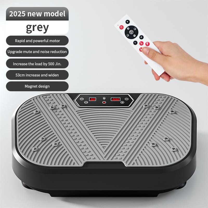 Вибрационная платформа кардиотренажер для дома, электрический вибрационный тренажер антицеллюлитный для тела, нагрузка 175 кг