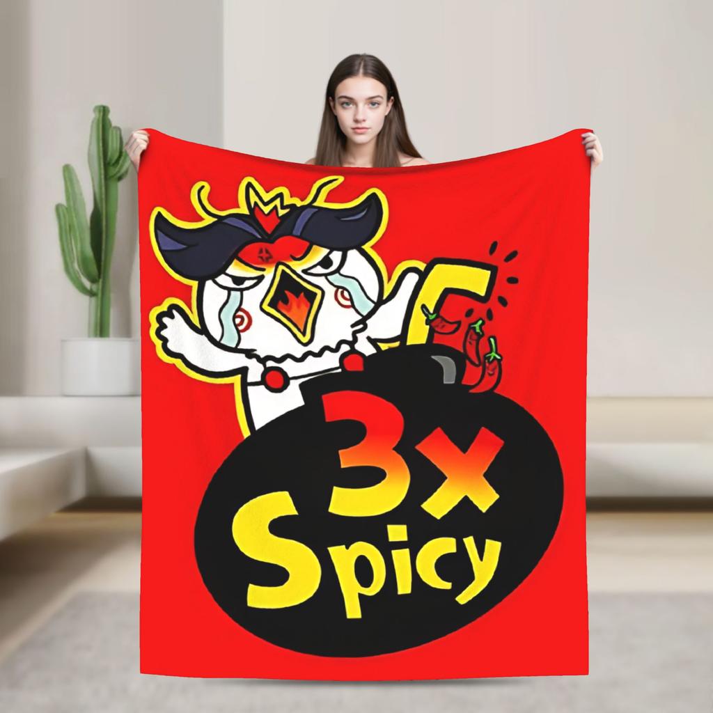 2x Острые Лапши!! Плед с лапшой Buldak Ramen Теплый Мягкий Новинка Плюшевое Постельное Белье Пледы Для Спальни Покрывало На Кровать