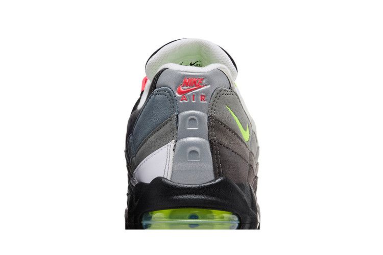 Мужские кроссовки Nike Air Max 95 Premium Greedy (2026) Черный/Вольт/Белый