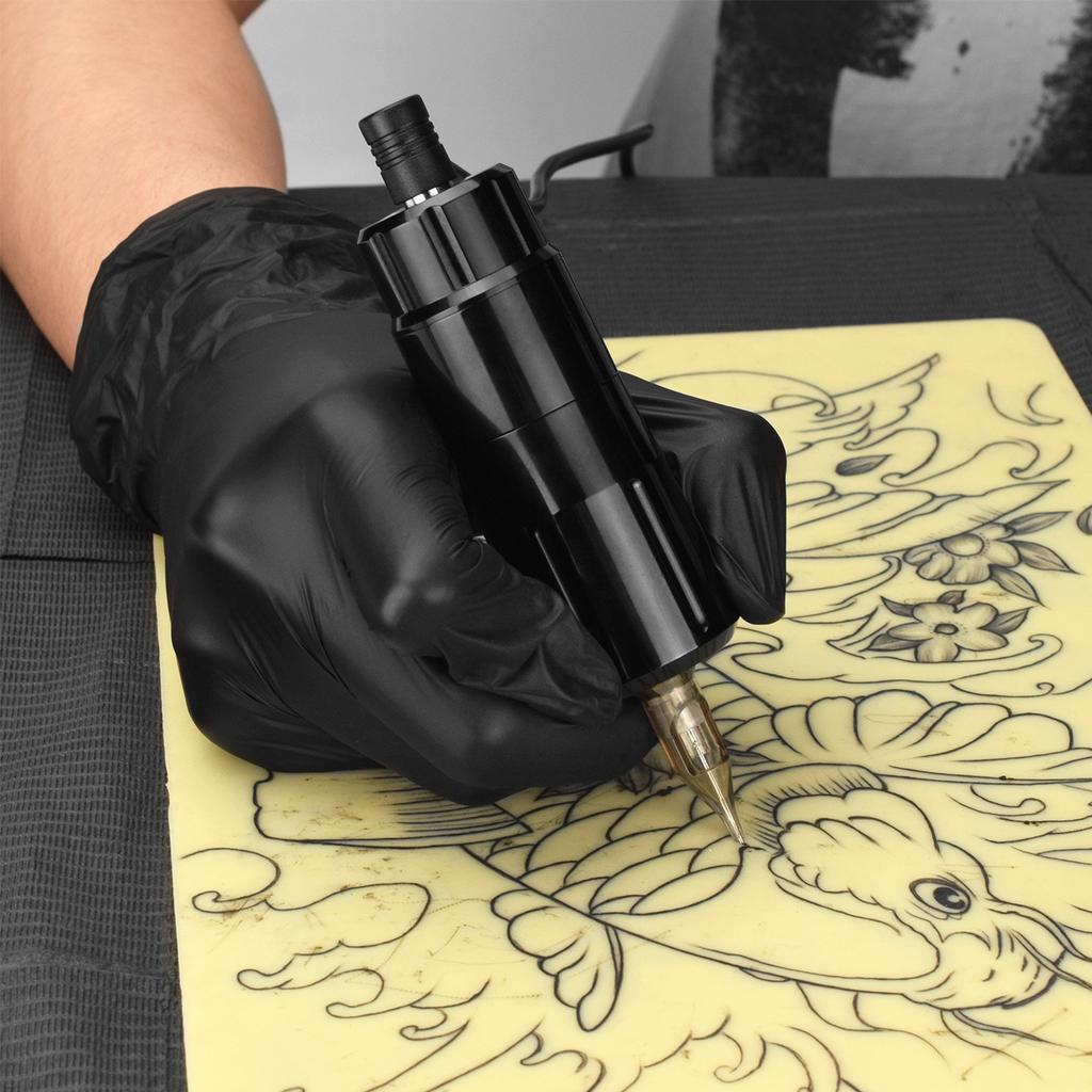 Роторная ручка для татуировки из алюминиевого сплава ATOMUS, короткая тату-машинка Penstyle, шейдерный лайнер, мощность двигателя