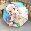 Узор Super Sonico, автоматический складной зонт, портативная и складная конструкция, 8 спиц, рождественский или день рождения подарок.