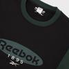 Reebok Свитшот в стиле колор-блок Heritage   Черный Зеленый Rets5fm42bk