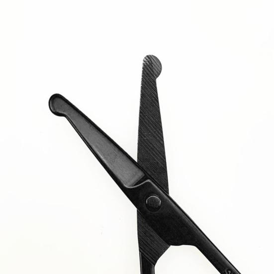 Ножницы для волос в носу, безопасные, антикоррозийные, из нержавеющей стали, ножницы для бровей, усов, носа, для подарка