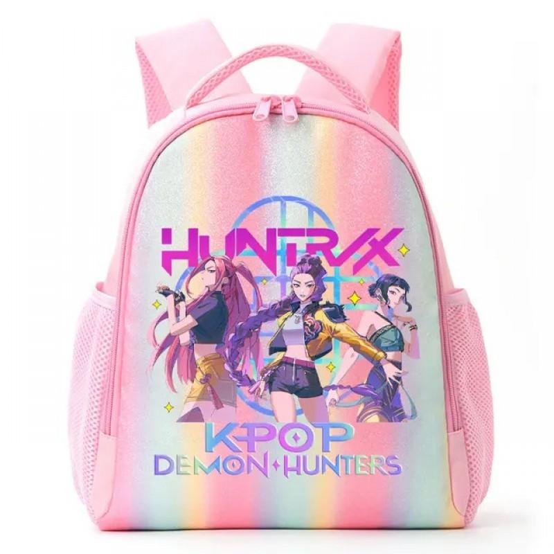 Kids School Backpack Boys Girls Lightweight Oxford Fabric Cartoon Print Dual Strap Bag Daily Commute Outdoor Trips