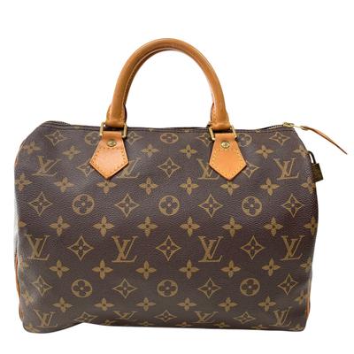 Подержанная сумка Monogram Speedy 30 M41526 Бостонская сумка Оригинал 1223