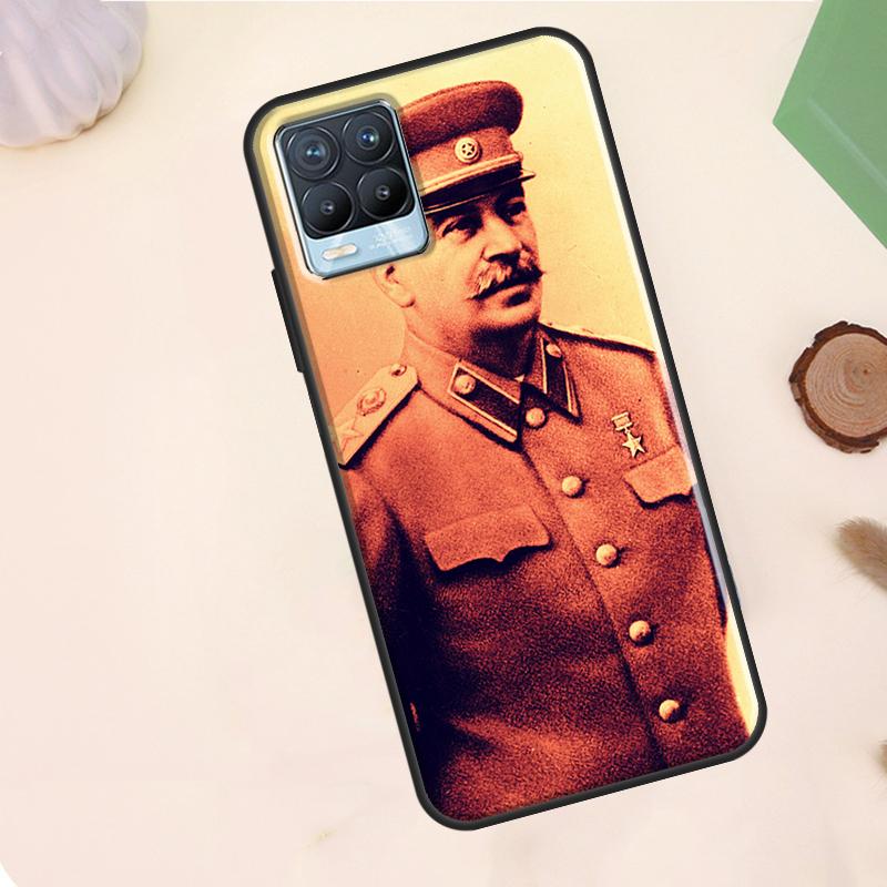 Русский Командир Сталин Чехол Для Realme C75 C63 C61 C55 C51 C53 C35 C65 C67 C71 11 12 13 14 15 Pro Plus GT6 GT7 Pro