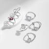 Irregular Line Rings 925 Sterling Silver Snake Metal Dazzling Geometric CZ Finger Rings For Women Fine Jewelry