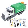 RC мусоровоз игрушечный свет музыка 11 каналов саморазгружающийся электронный пульт дистанционного управления мусоровоз