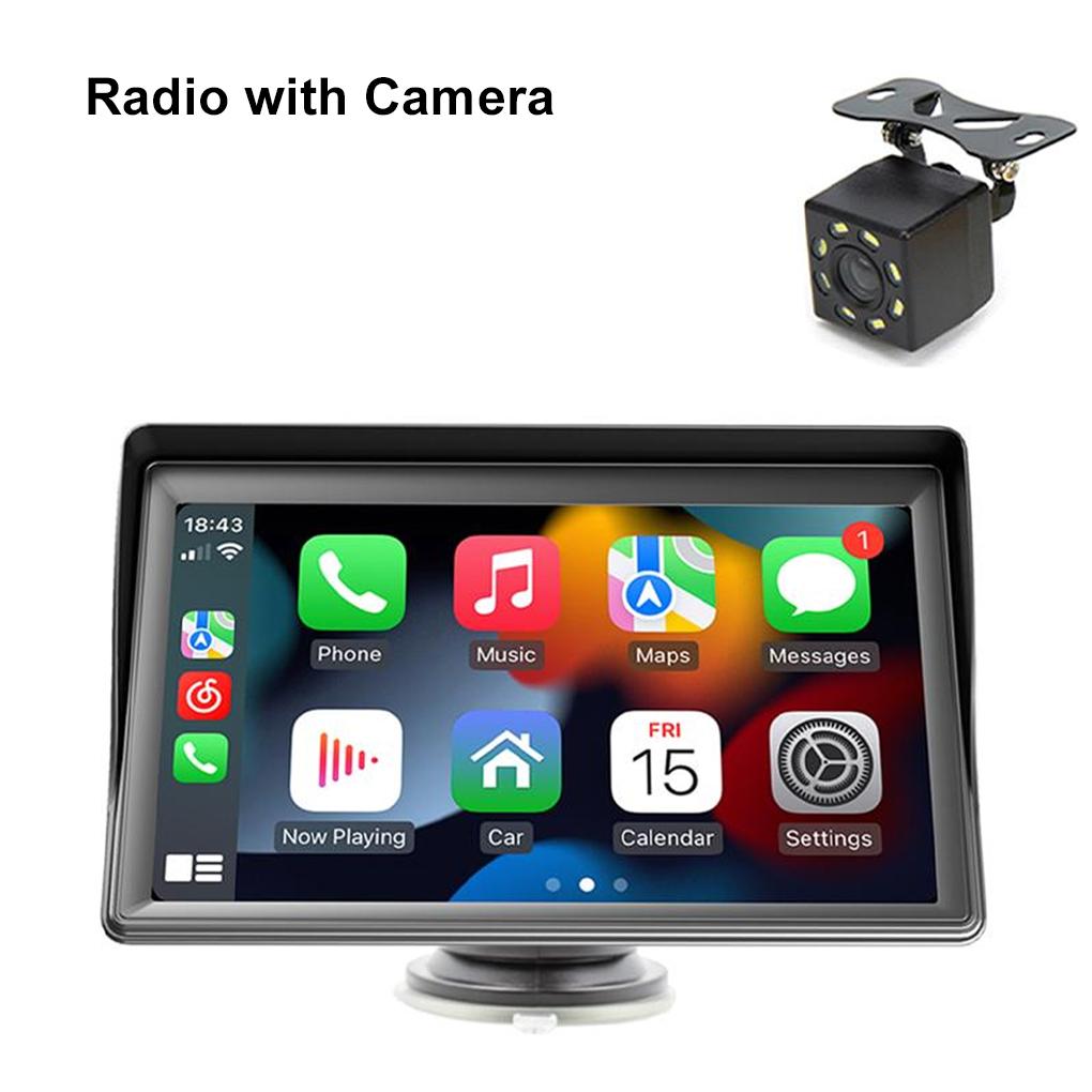 Car MP5 Player Compatible For Carplay Wireless Stereo 7Inch Touchscreen Bluetooth-compatible 5.1 Hands-free