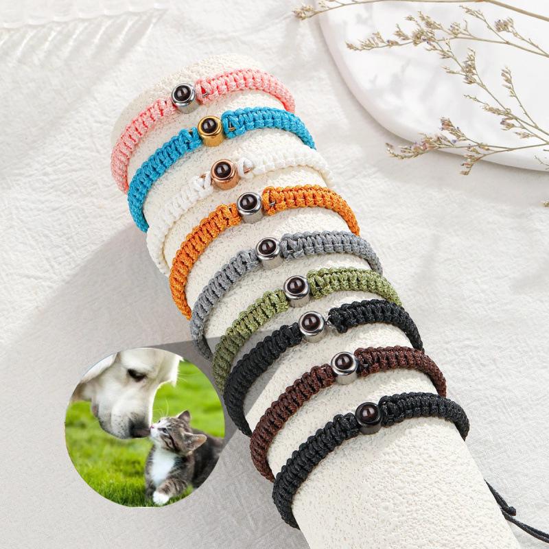 Браслет с проекцией фото на 100 языках, индивидуальный цвет - Унисекс Подарок