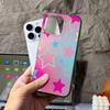 Мультяшный чехол со звездами для iPhone 16 15 17 Pro 11 12 13 14 Pro Max Plus Мягкий силиконовый чехол-оболочка с волнами