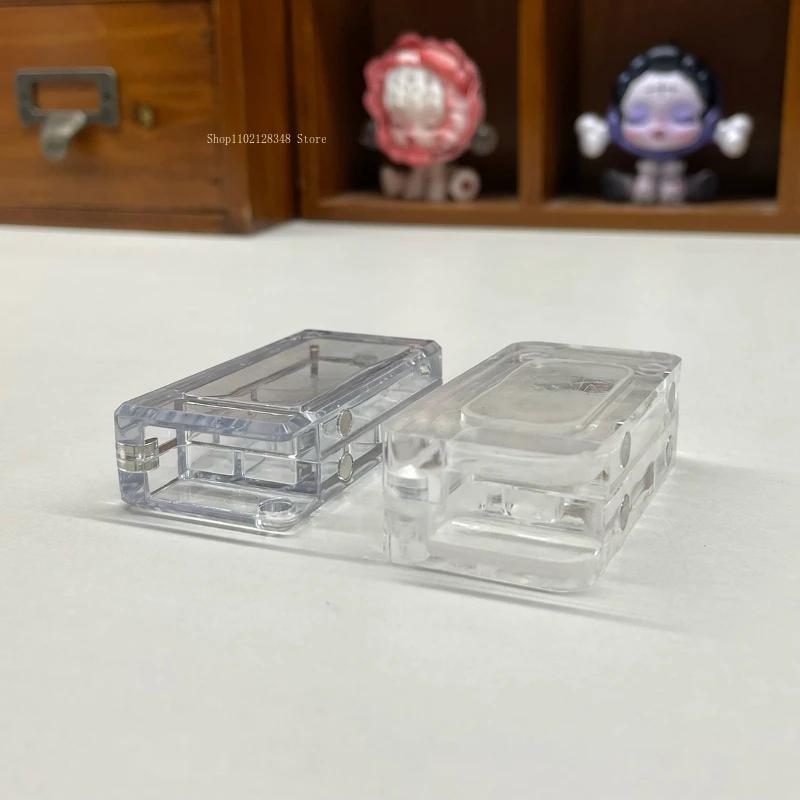 8-cell Mini Paint Box Collapsible Magnetic Palette Transparent Watercolor Palette Handy Travel Sketching Painting Supplies
