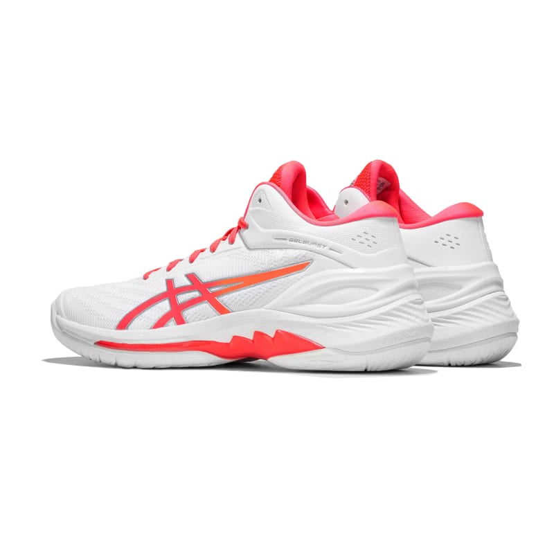 Asics Баскетбольные кроссовки GELBURST 28 Mid top Унисекс Белый Красный 1063A089-100