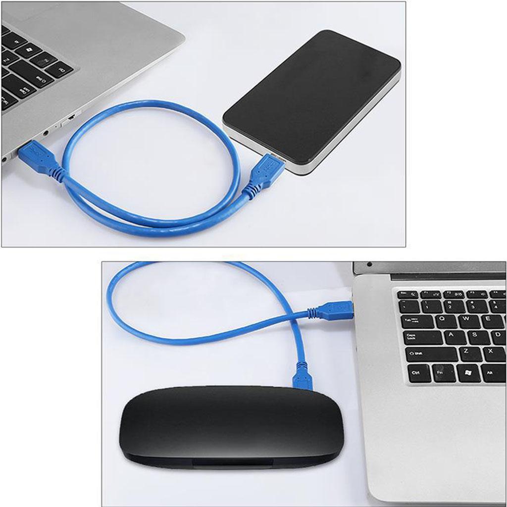 USB-USB Кабель Двойной Мужской Конец USB Шнур USB 3.0 Удлинитель Для Корпусов Жестких Дисков DVD Плеера Ноутбука Монитора