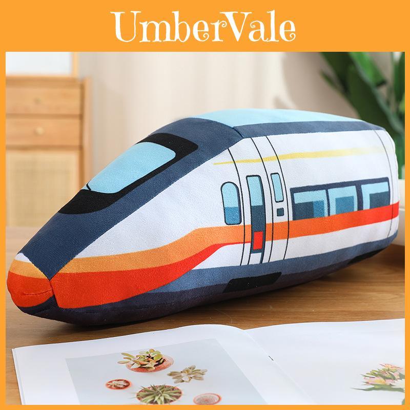 Kids Aircraft Tanks Excavators Fire Trucks Bicycles Car Plush Pillows With Fun Transportation Design