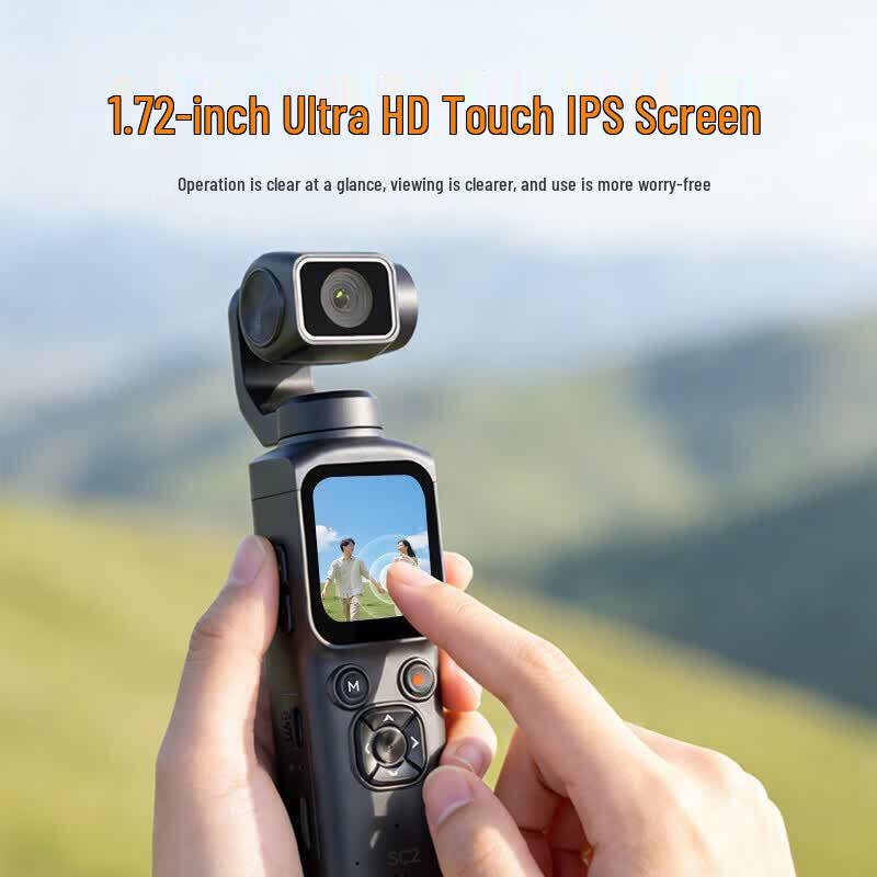 FETANA Pocket SC2 4K Handheld Gimbal Action Camera 64GB (CN version)