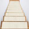 HUIJIE Stair 15 Stair Stair Reduces Strain On No Step Mat for Stair Floor Fall Scratch Stair Mat for Elderly Pets Mat, Non-Slip [70X22cm, Pieces]