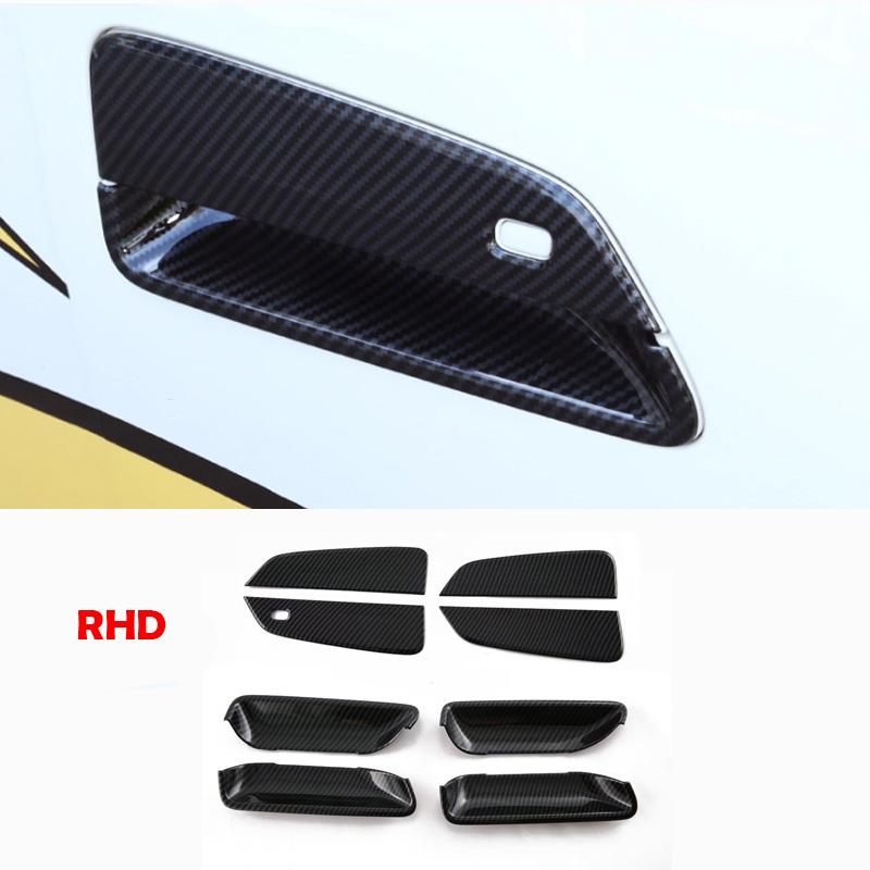 LHD RHD For BYD Seagull 2024 ABS Black Door Handle Cover Gate Door Bowl catch Frame Trim Protection Sticker Accessories