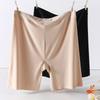 Plus Size Safety Shorts For Women Summer Mid Waist Seamless Ice Silk Underskirt Panties Female Anti-Slip Thigh Underpants