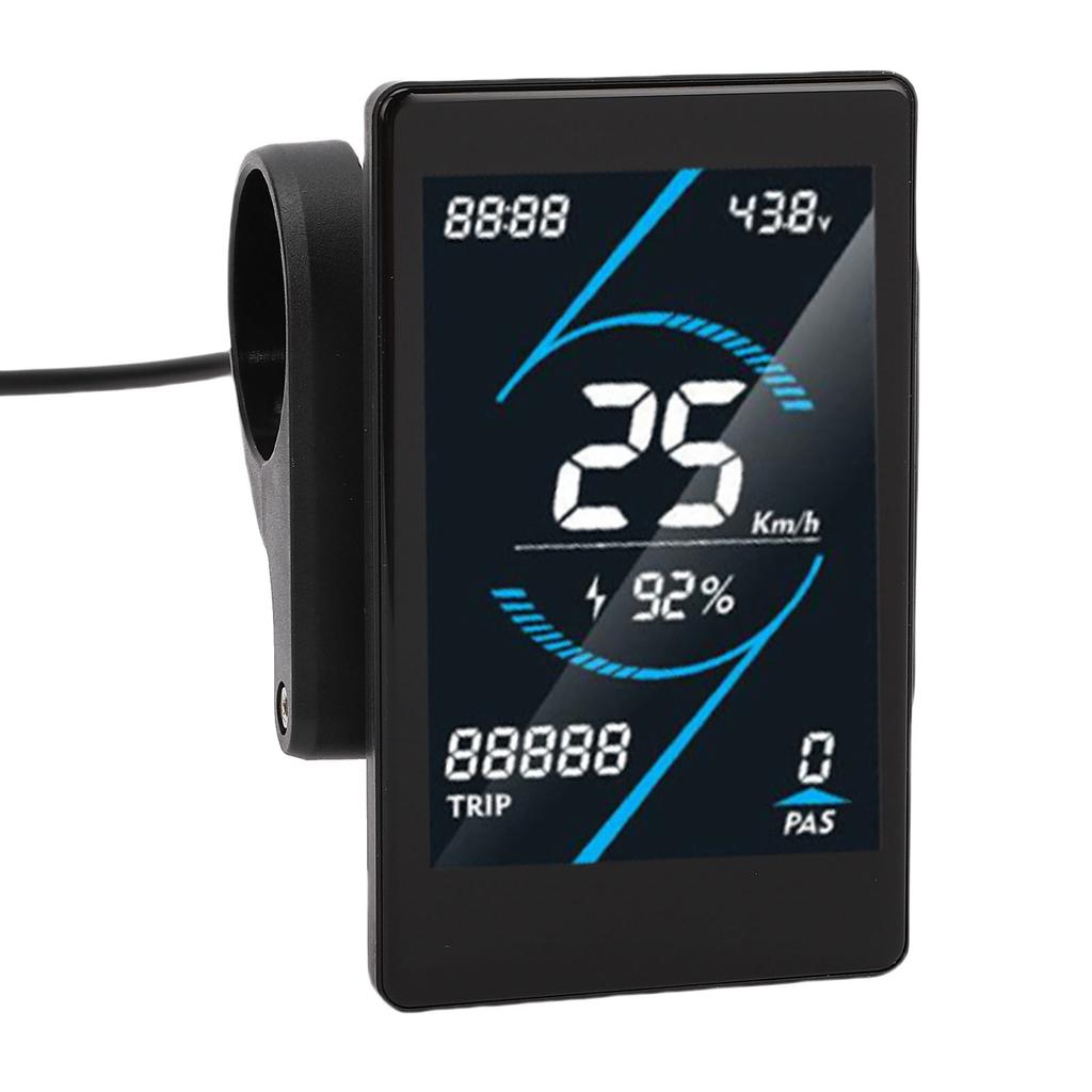 Bike Display Meter Rain Proof 24-72V Multifunctional HD Colorful LCD Screen Electric Cycling Display