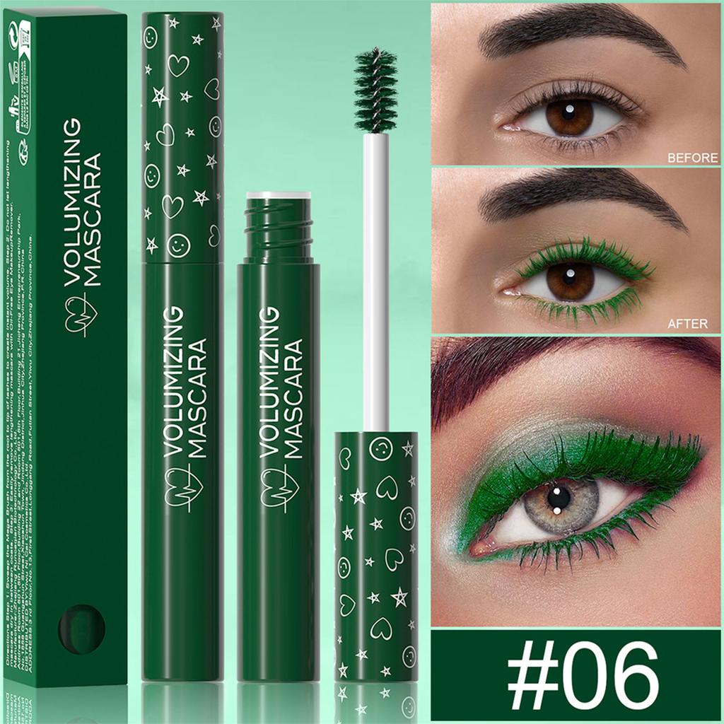 0,25 мл цветная тушь для ресниц набор, цветная водостойкая тушь для ресниц стойкая тушь для женщин Хэллоуин макияж глаз