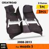 Автомобильные коврики для mazda 5 (7-местный) 2008 2009 2010 2011 2012 2013 автомобильные коврики автомобильный коврик чехол для салона Аксессуары