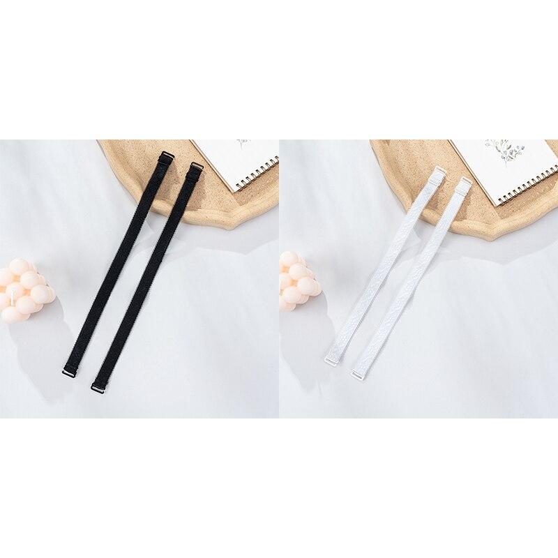 Сексуальные женские нескользящие бретели для бюстгальтера, аксессуары для женских бюстгальтеров, невидимые эластичные бретельки для бюстгальтера с двойными плечами
