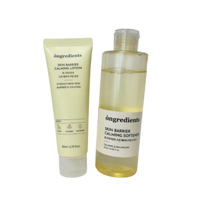 Набор Ongredients Soothing Duo (Успокаивающий смягчитель 250 мл + Успокаивающий лосьон 80 мл)