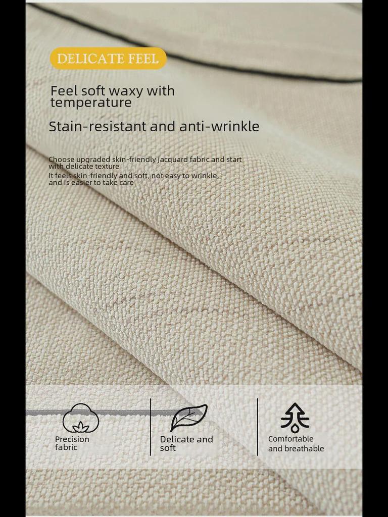 All-Season Chenille Sofa Cushion & Non-Slip Cover Set