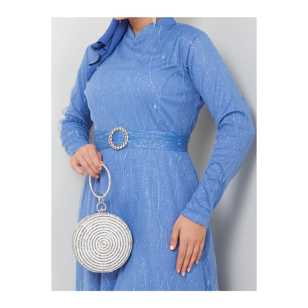 Лина Вечернее платье в хиджабе Lna001