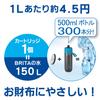 BRITA Portable Water Bottle, 600ml, Active Pink, with 1 Micro-Disc Filter [Official Japanese Product]