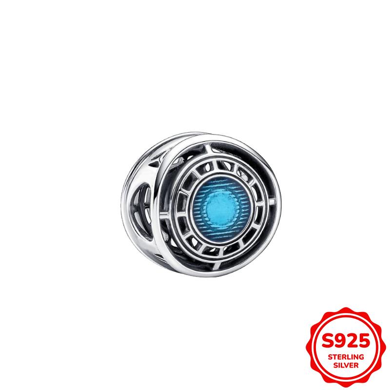 Marvel Человек-паук и Щит Капитана Америки Подвеска Шарм Бусина Подходит для Браслета 3 мм Ожерелье Женский Кулон Роскошные DIY Ювелирные Изделия Подарок