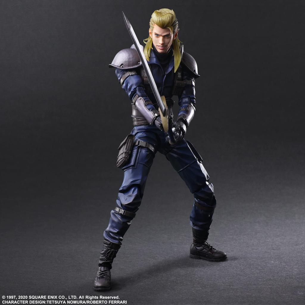 Final Fantasy VII Remake PLAY ARTS Kai Roche PVC Painted Movable Figure