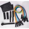 11Pcs Resistance Bands Set Door Anchor Leg Strap 200lb Multifunctional Fitness Set for Home Gym Office