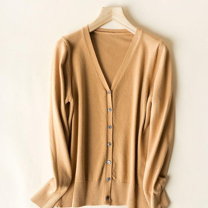 Женский свитер, однотонный вязаный кардиган с v-образным вырезом на пуговицах и длинными рукавами, верхнее пальто, теплое, большие размеры, большие размеры
