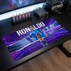 Cristiano Ronaldo Custom Large Mouse Pad, Personalized Name Text Print, Football Logo Non‑Slip Desk Mat Gaming Gift