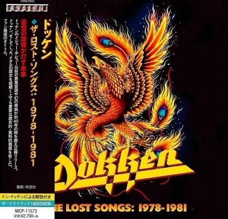 CD DOKKEN Lost Songs 19781981 MICP11573 AVALON 2020 Japan Obi Rock
