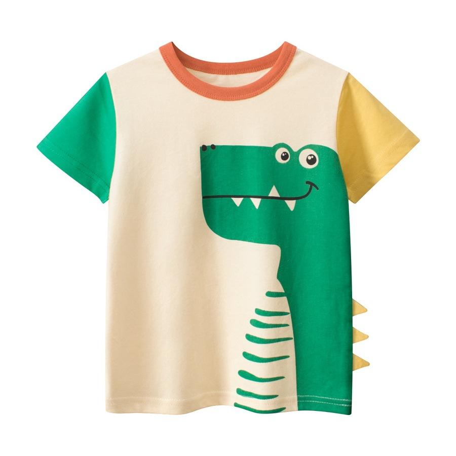 Children's short-sleeved t-shirt summer new children's clothing, baby clothes boys cartoon Korean version top