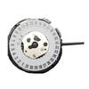 2024 Metal Quartz Watch Movement with Battery Stem, Hour Wheel, Date @6, Replacement for Miyota 2115 Parts Watch Movement Spare Parts