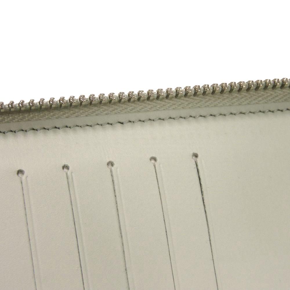 Used 12564 Zippy Wallet Vertical M82597 7940 LV Logo Zip Around RFID Monogram Taurillon Clemence Mineral Gray Men's