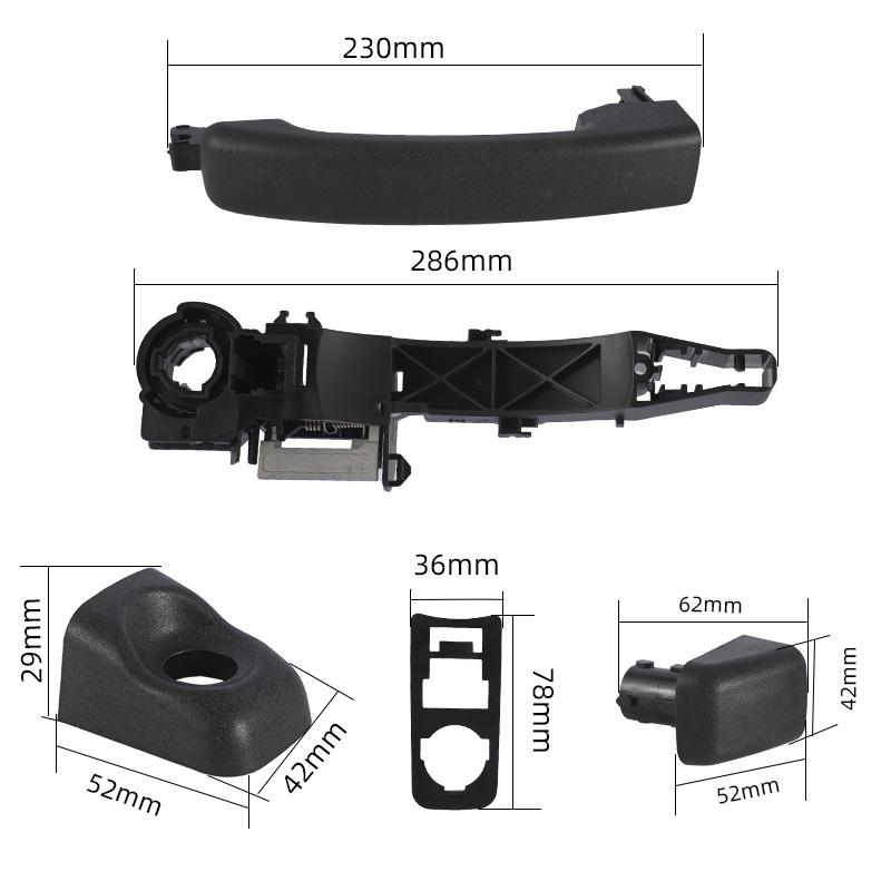 806069981R Ручка двери и опора для Vauxhall/Opel Movano Renault Master MK3 Nissan NV400 2010-2016 806067794R / 806073022R