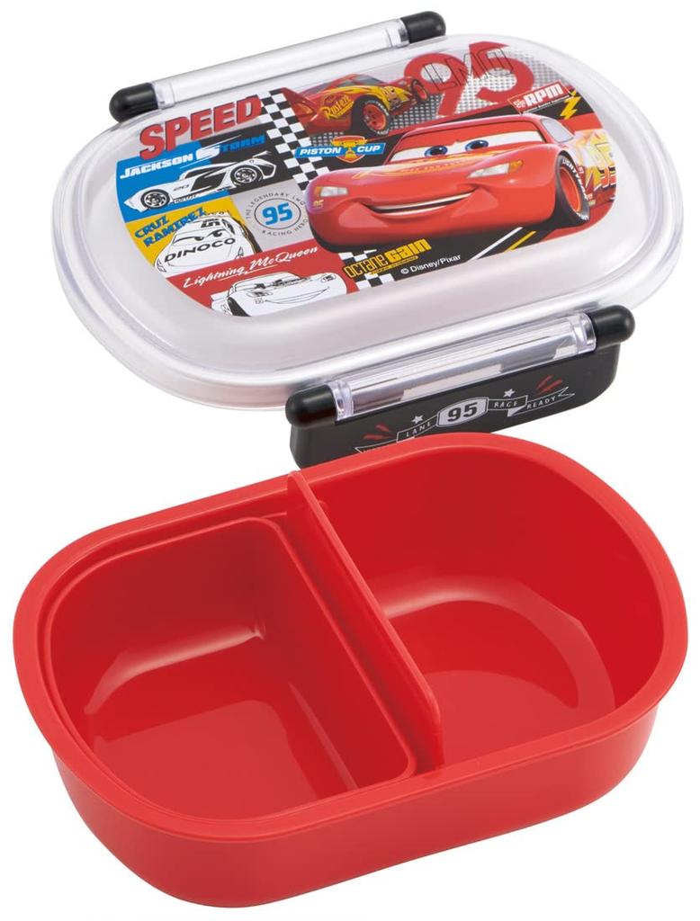 Skater Antibacterial Lunch Disney Cars Size for Made in Children's Box, 360ml, Design, 22, Boys, Japan, QAF2BAAG-A