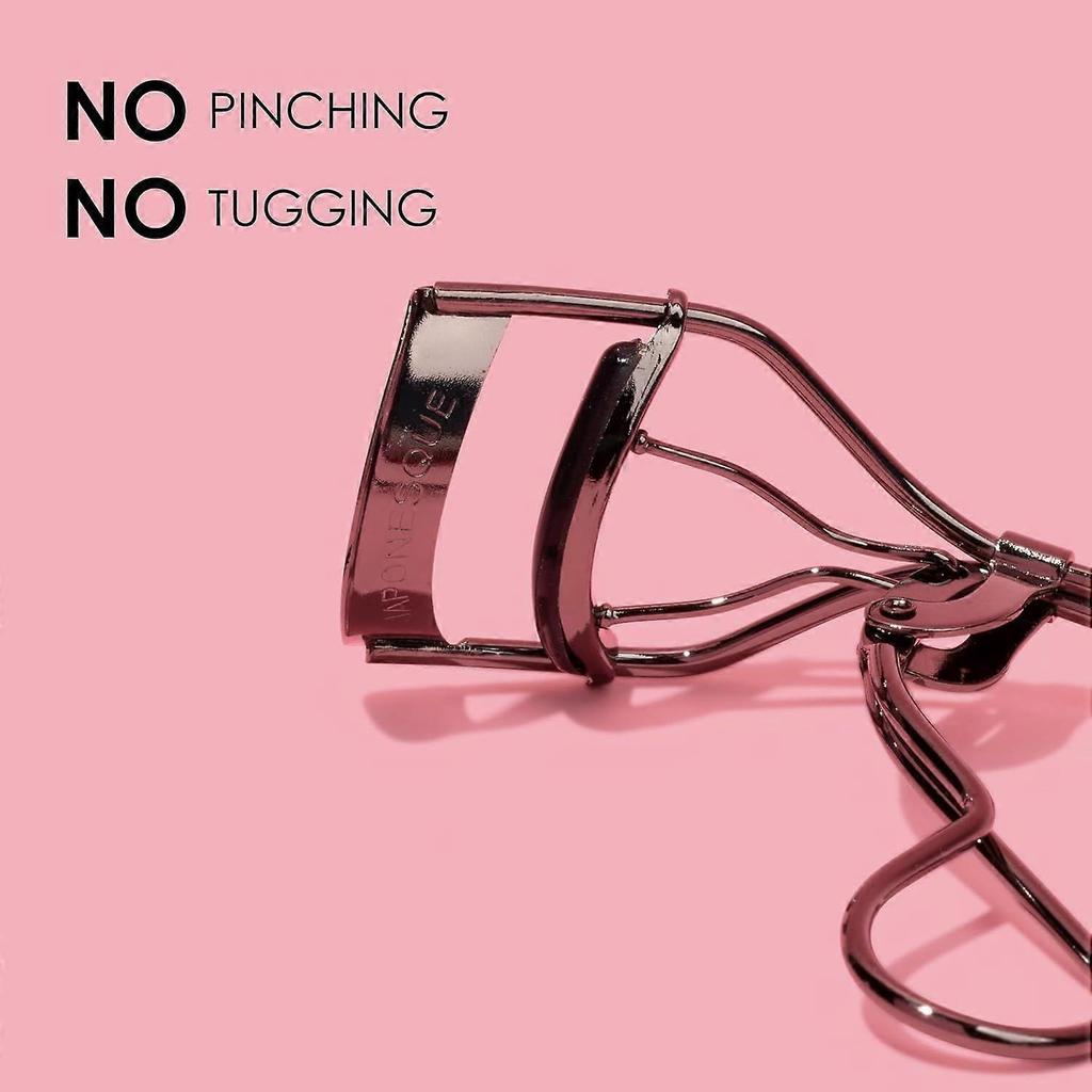 Extreme Lash Curler - Scissor Comfort Handle, Deep Curl, Keeps Lashes Curled for 8 Hours, High Arch Design, for Natural or False Lashes, Includes 1 R