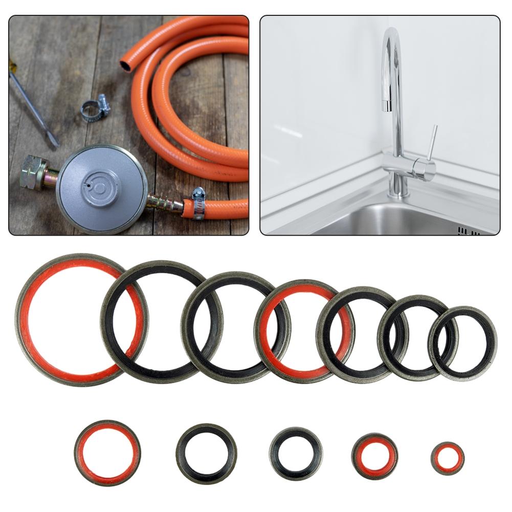 100 шт./ 245 шт. Ассортимент уплотнительных прокладок, резиновая комбинированная прокладка, ремонтная коробка